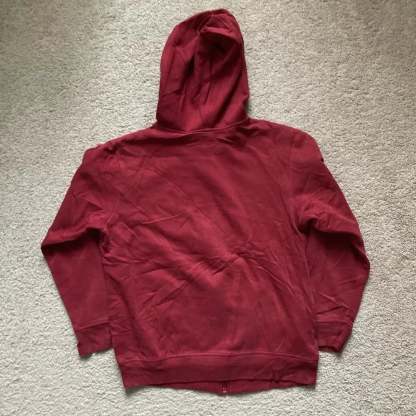 Vintage Skull Wing Zip Up Hoodie