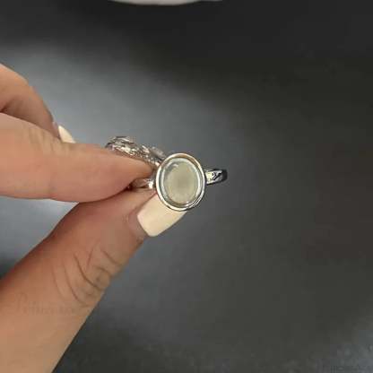 Vivid Stone Drip Rhinestone Gothic Ring color19