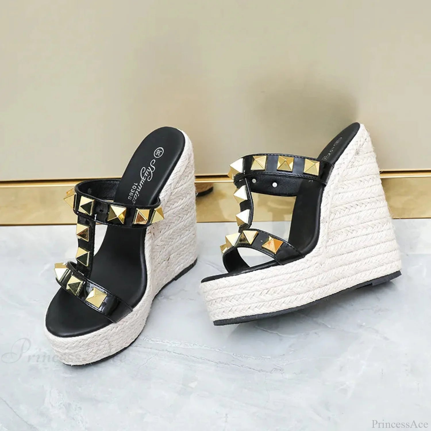 Warm Platform Uncovered Toe Tall Heel Gothic Boot black -14cm / 34