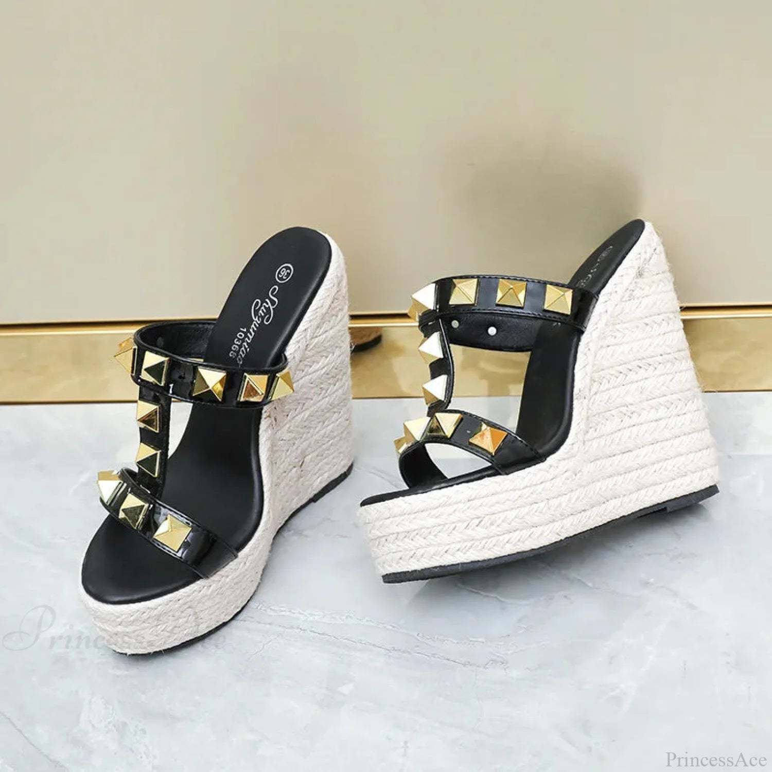 Warm Platform Uncovered Toe Tall Heel Gothic Boot black -14cm / 34