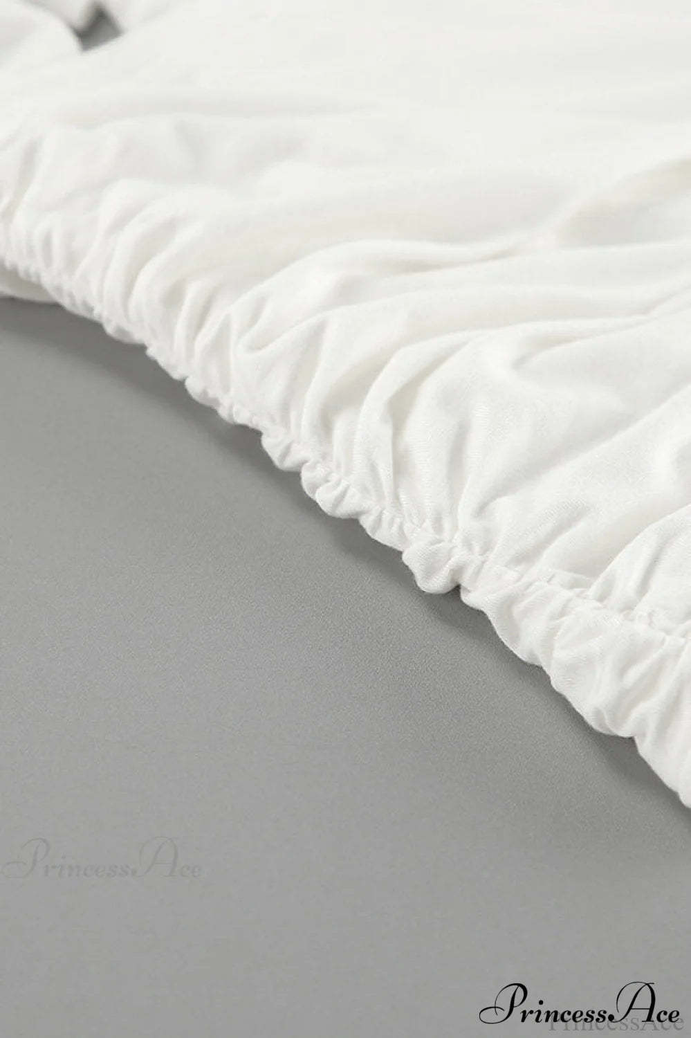 White Off Shoulder Modal Long Sleeve Tee