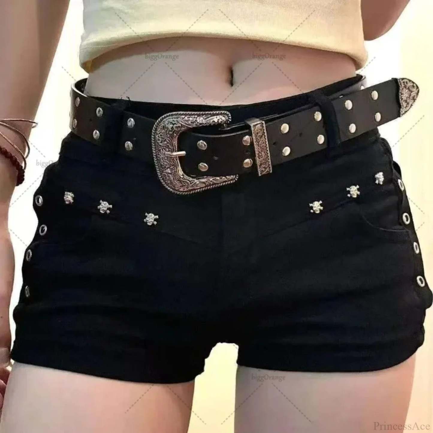 Willow Nail Design Denim Short