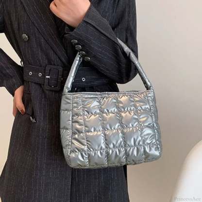 Winter Cotton Casual Tote Shoulder Handbag handbag-250126