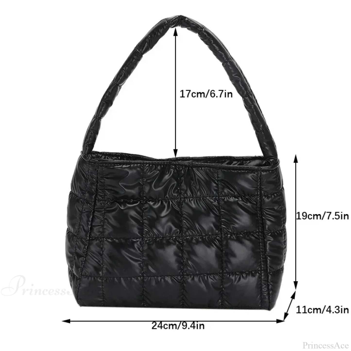 Winter Cotton Casual Tote Shoulder Handbag handbag-250126