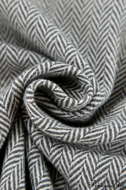 Wool Blazer Loose Elegant Commute Coat