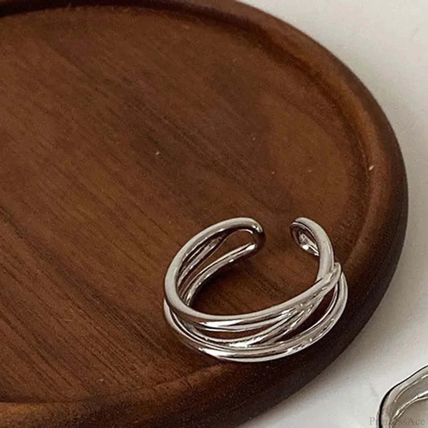 Y2K Vintage Gothic Hip Hop Circle sliver2