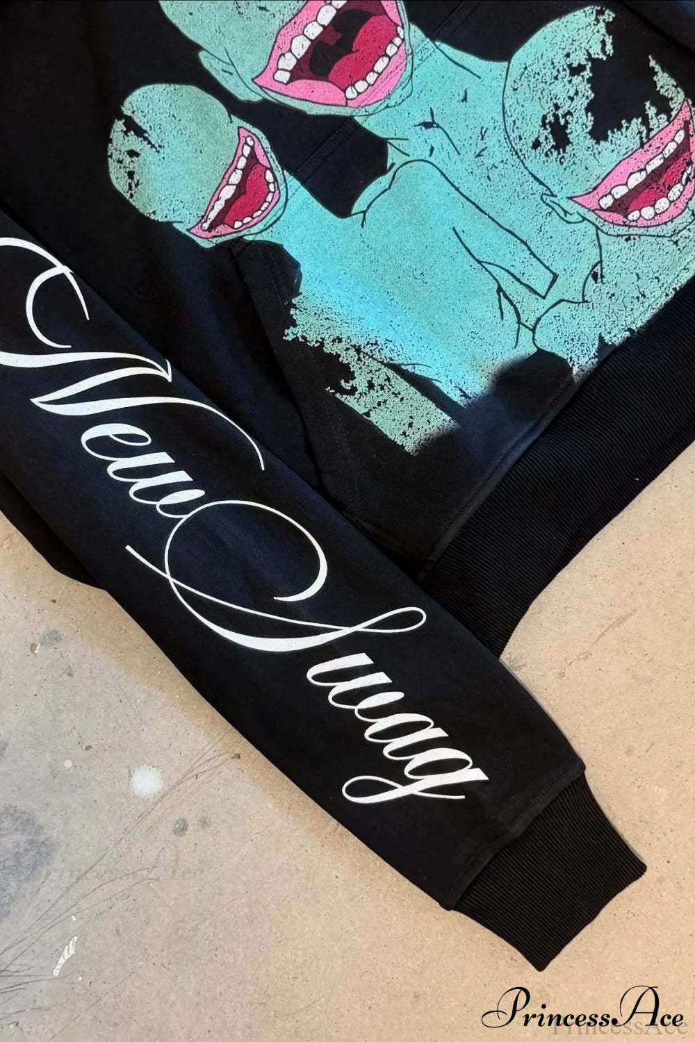 Y2K Whimsical Character Pullover Hoodie