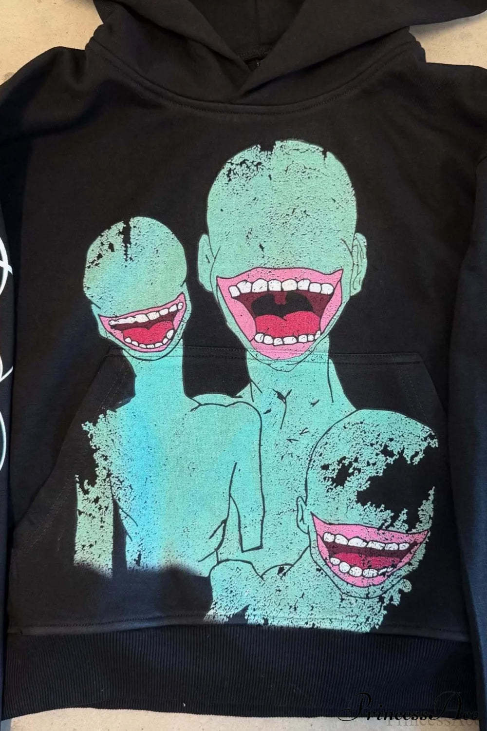 Y2K Whimsical Character Pullover Hoodie