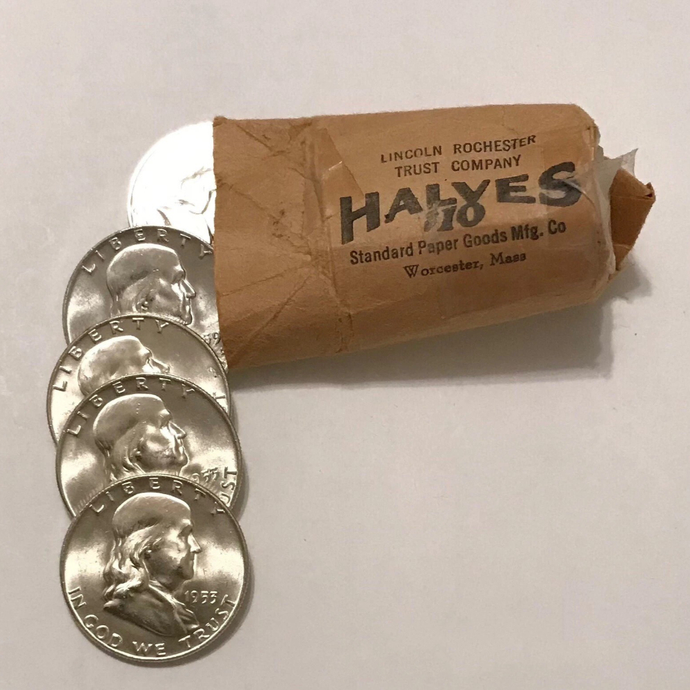 Silver Bar Benjamin Franklin Half Dollar Dates 1948-1963🔥