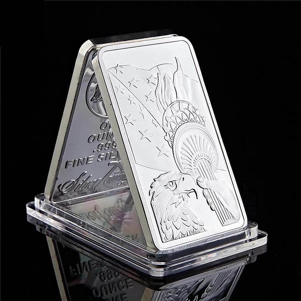 1 oz Statue of Liberty Silver Bar