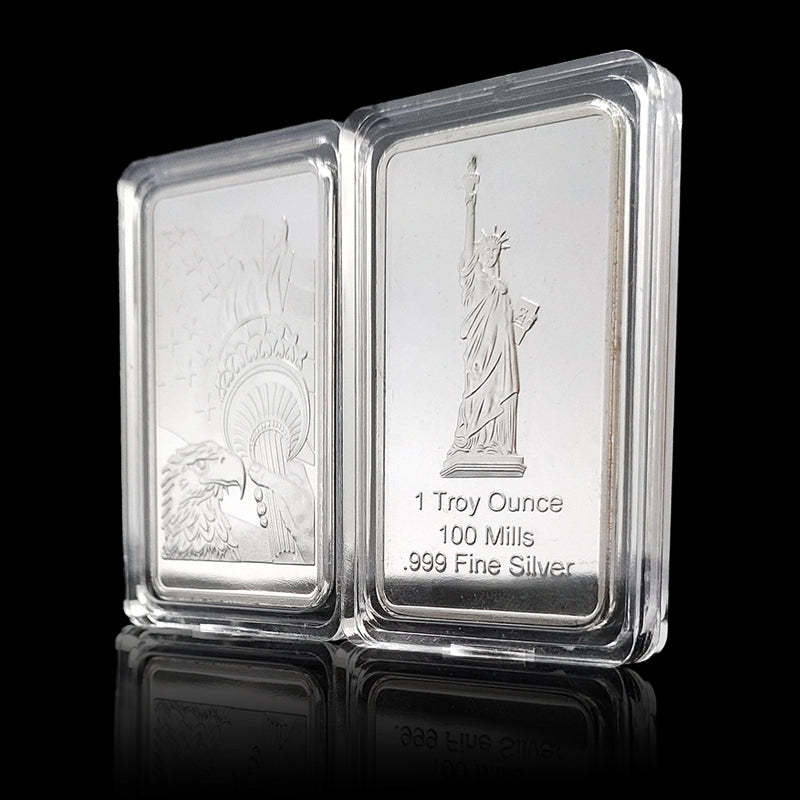 1 oz Statue of Liberty Silver Bar
