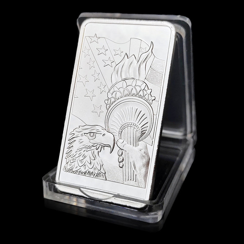 1 oz Statue of Liberty Silver Bar