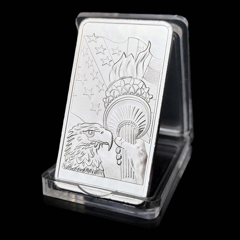 1 oz Statue of Liberty Silver Bar