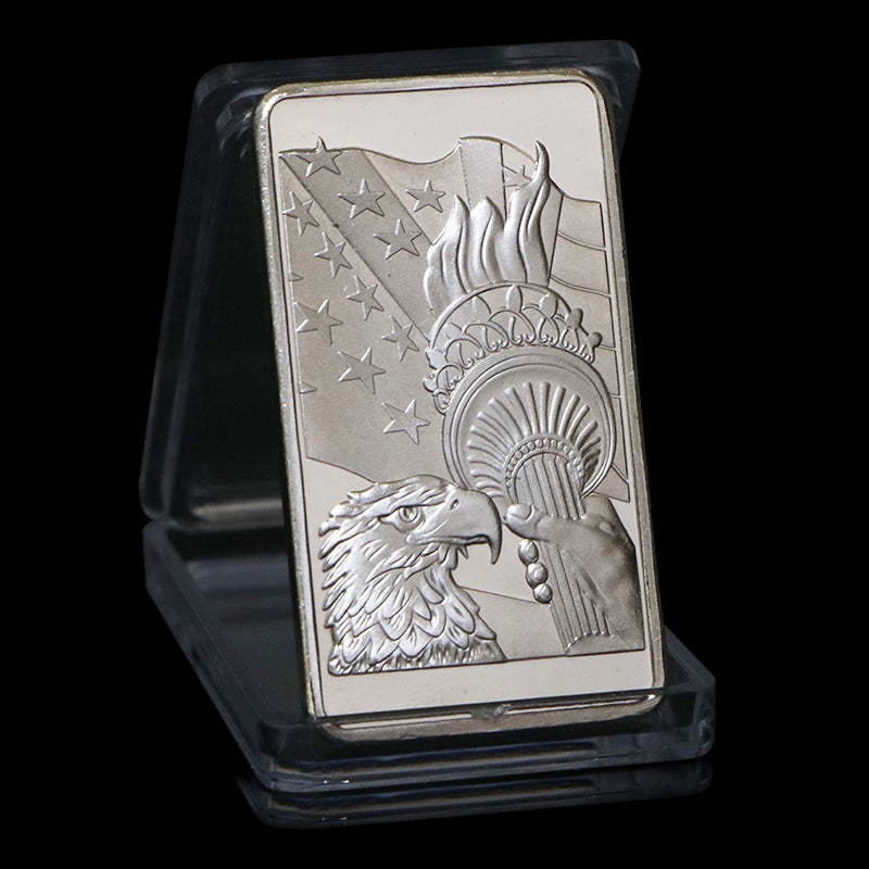 1 oz Statue of Liberty Silver Bar