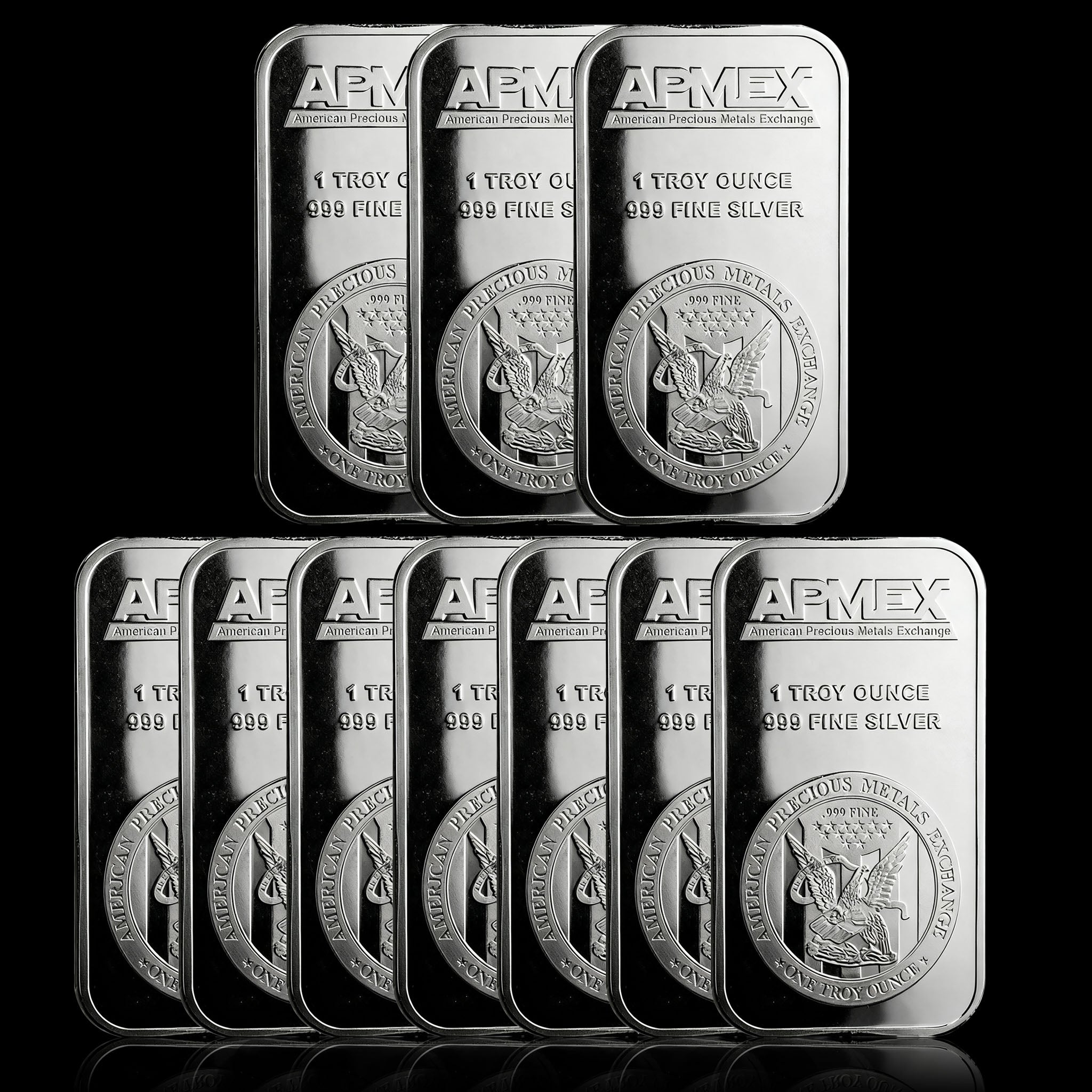 999 Fine Pure APMEX Silver Bar