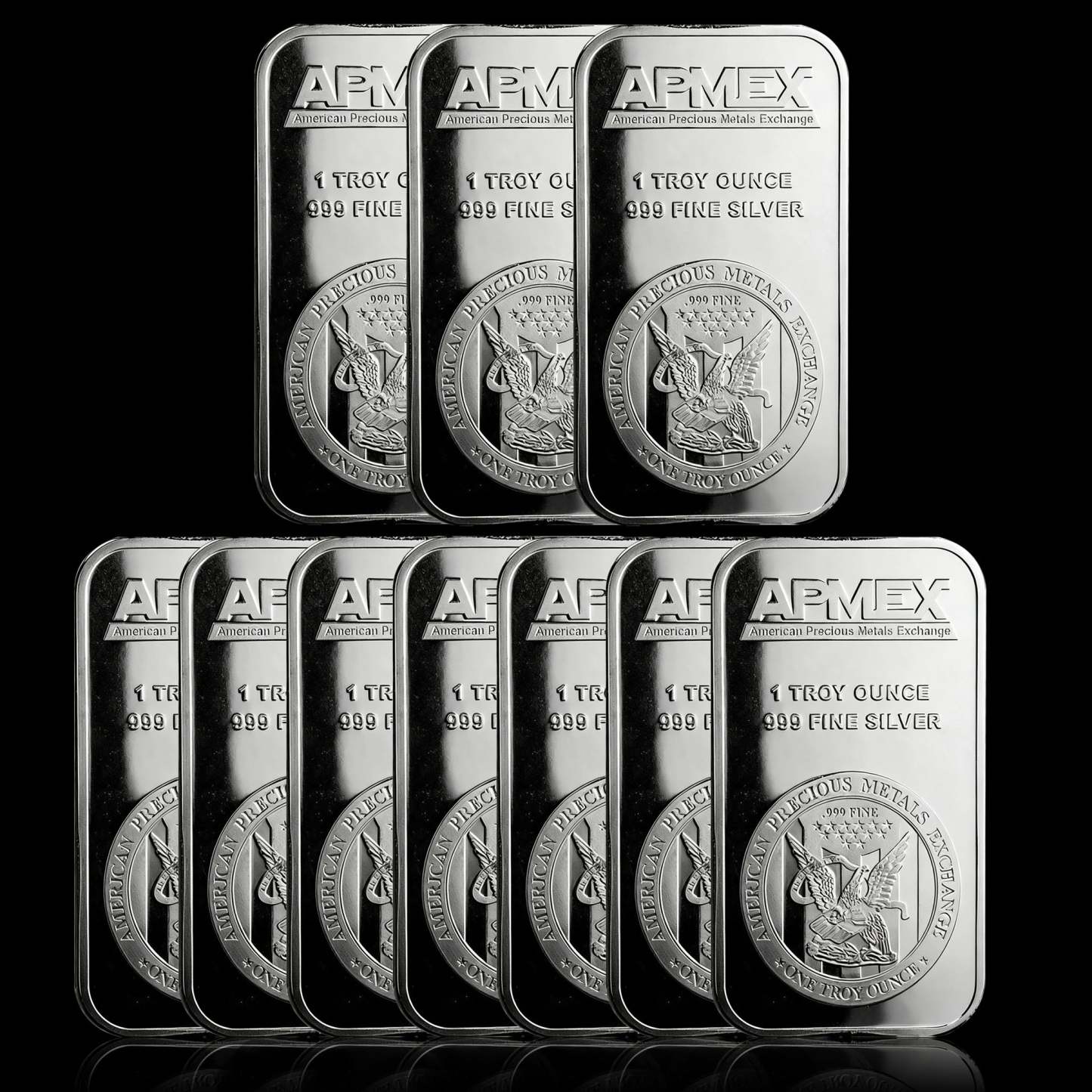 999 Fine Pure APMEX Silver Bar