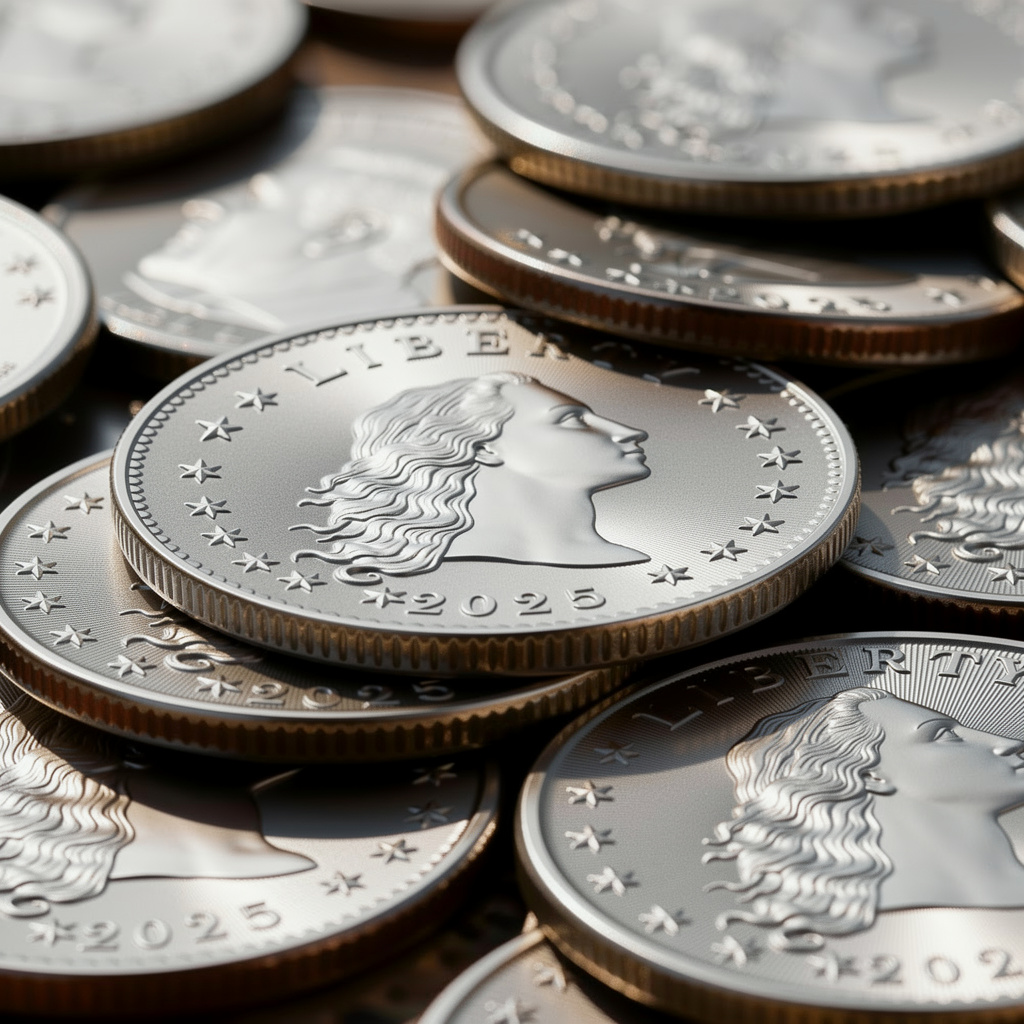 1 Oz 2025 Liberty Flowing Hair Dollar Silver – Silver • Limited Release • Limited-Time Factory Price.