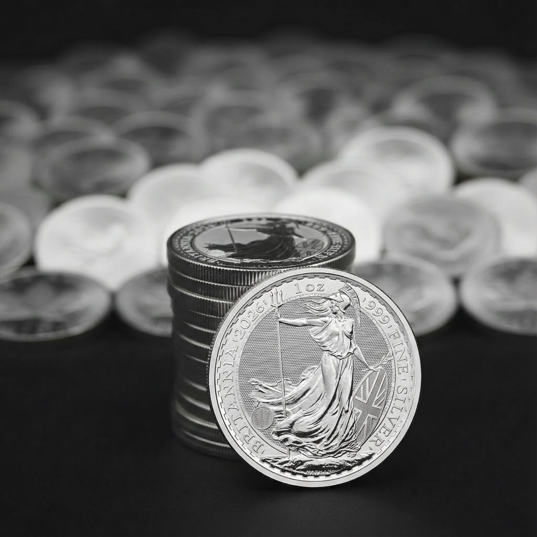 2026 Great Britain 1 oz Silver Britannia BU