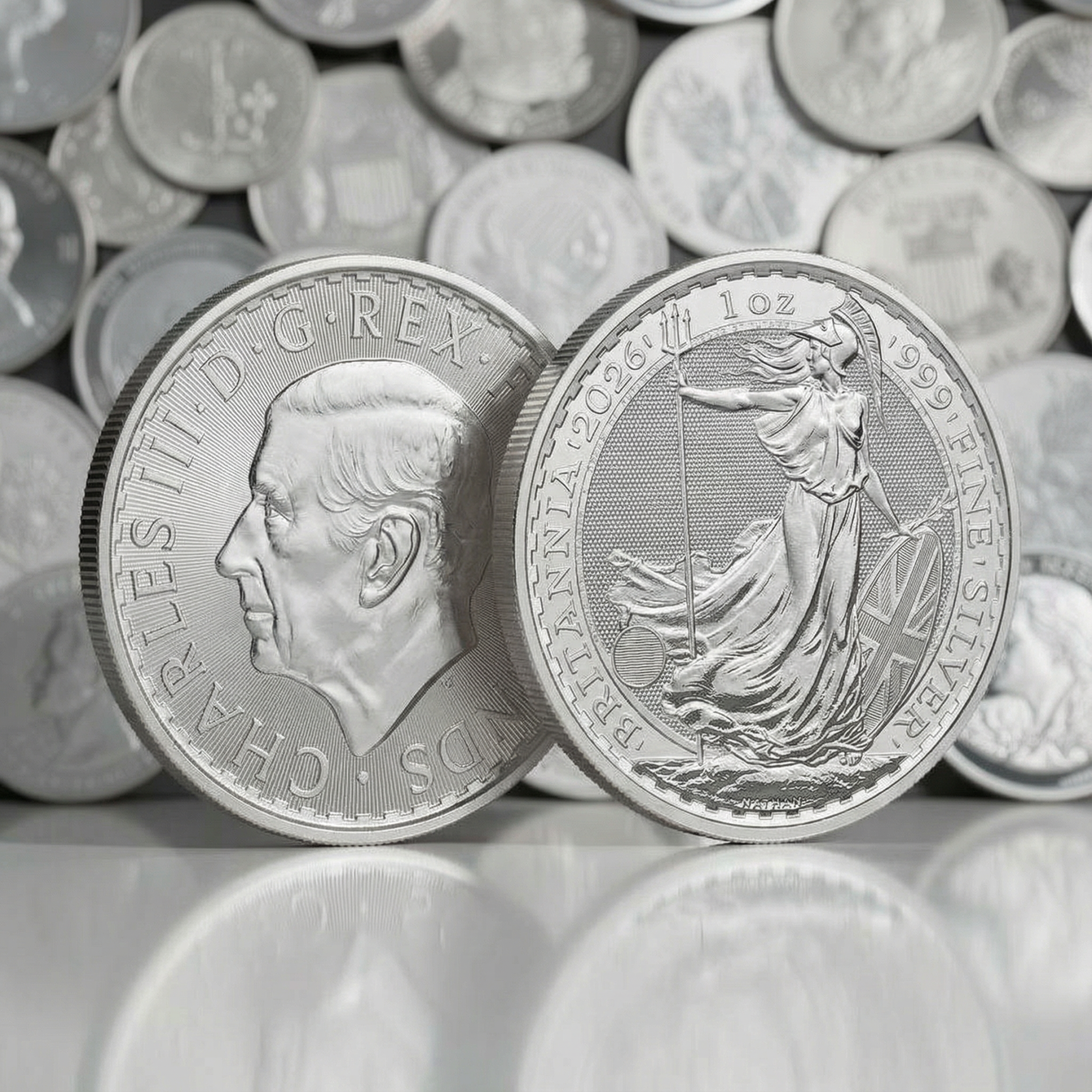 2026 Great Britain 1 oz Silver Britannia BU