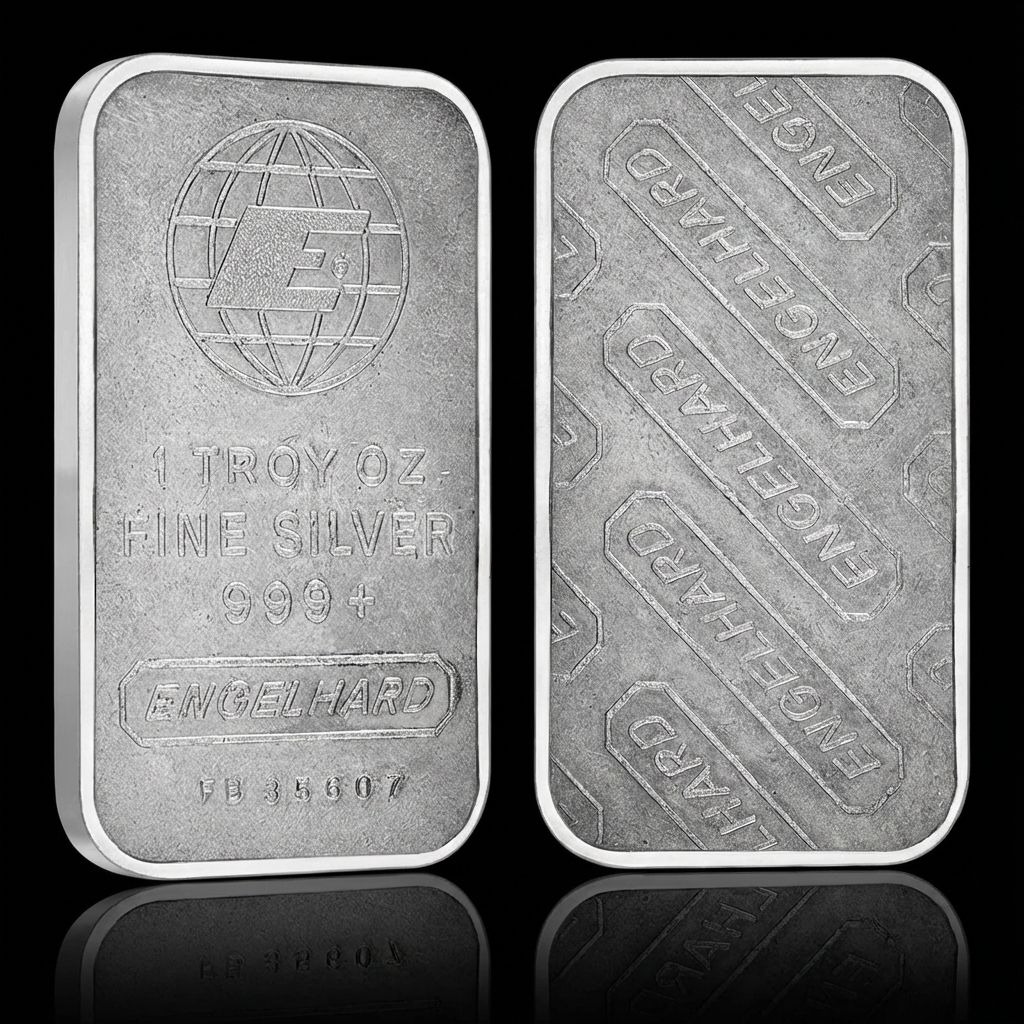 1 oz Engelhard Silver Bar