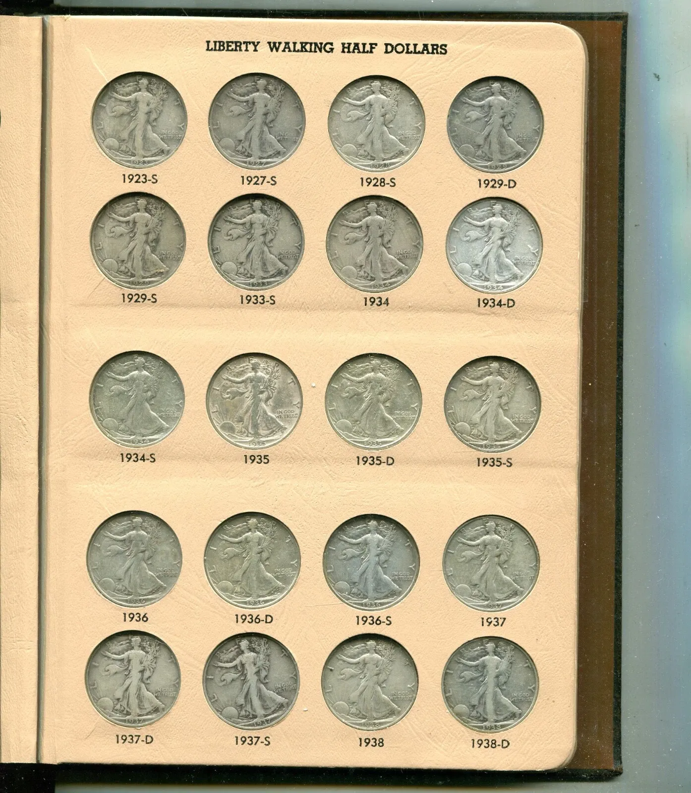 🔥[Complete Set]1916-1947 Walking Liberty Half Dollar Set - 20PC💰 Free Shipping & Quality Assurance