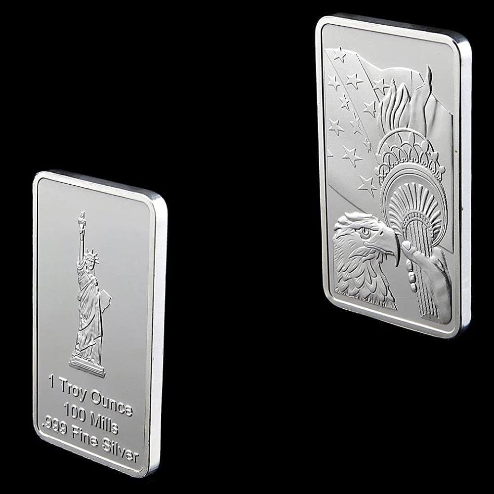 1 oz Statue of Liberty Silver Bar