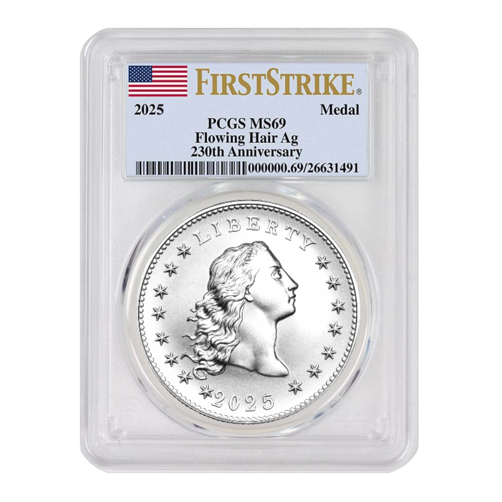 1 Oz 2025 Liberty Flowing Hair Dollar Silver – Silver • Limited Release • Limited-Time Factory Price.