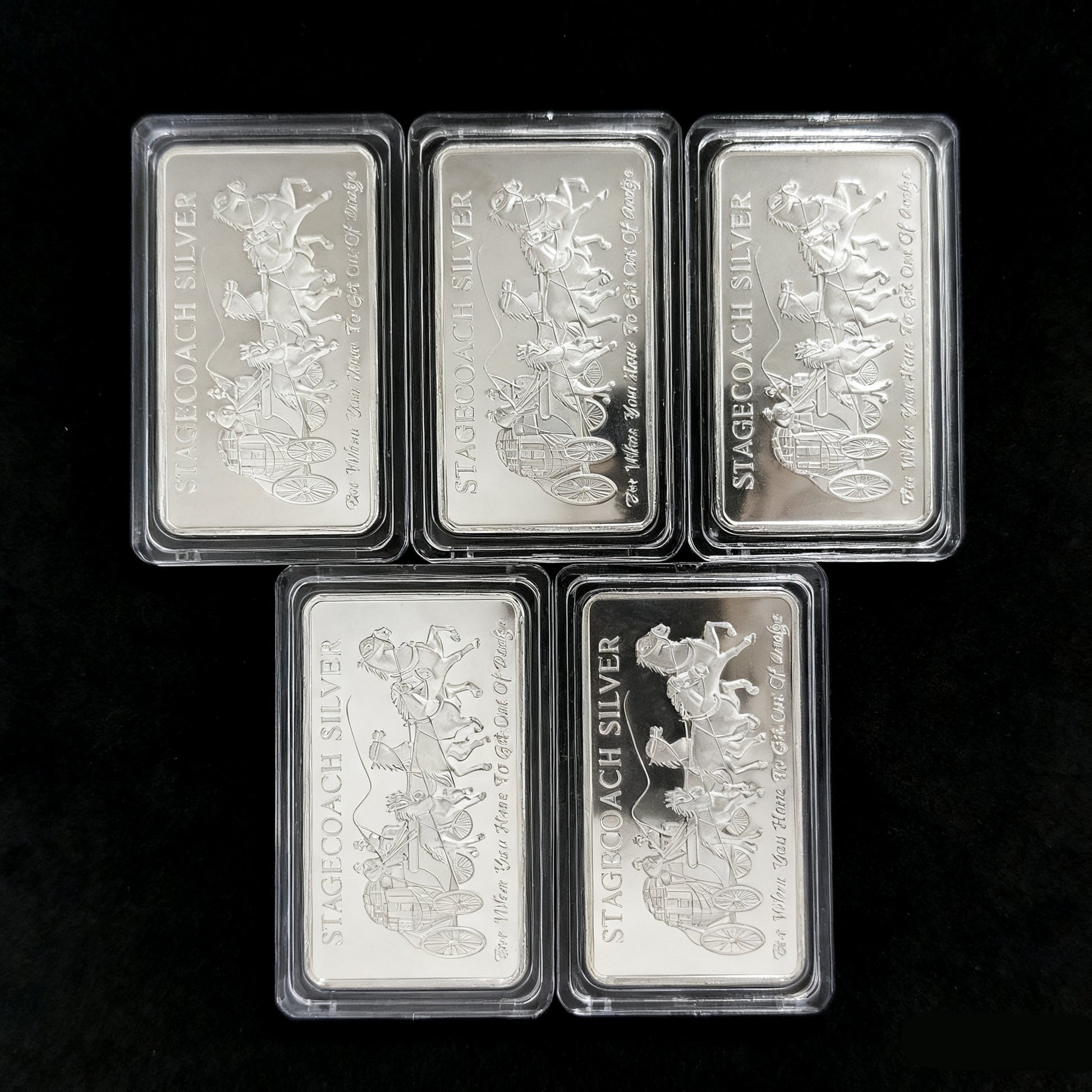 Stagecoach Silver Bar - 1/4 Divisible Bar