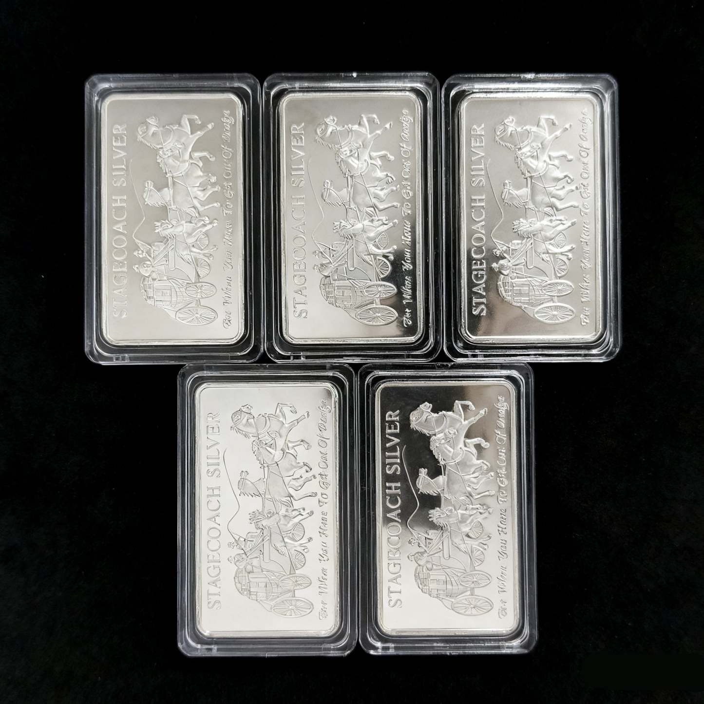 Stagecoach Silver Bar - 1/4 Divisible Bar