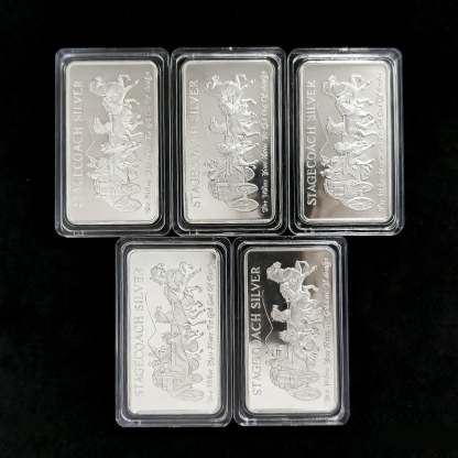Stagecoach Silver Bar - 1/4 Divisible Bar