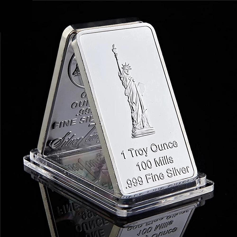 1 oz Statue of Liberty Silver Bar