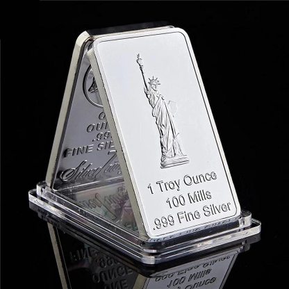 1 oz Statue of Liberty Silver Bar