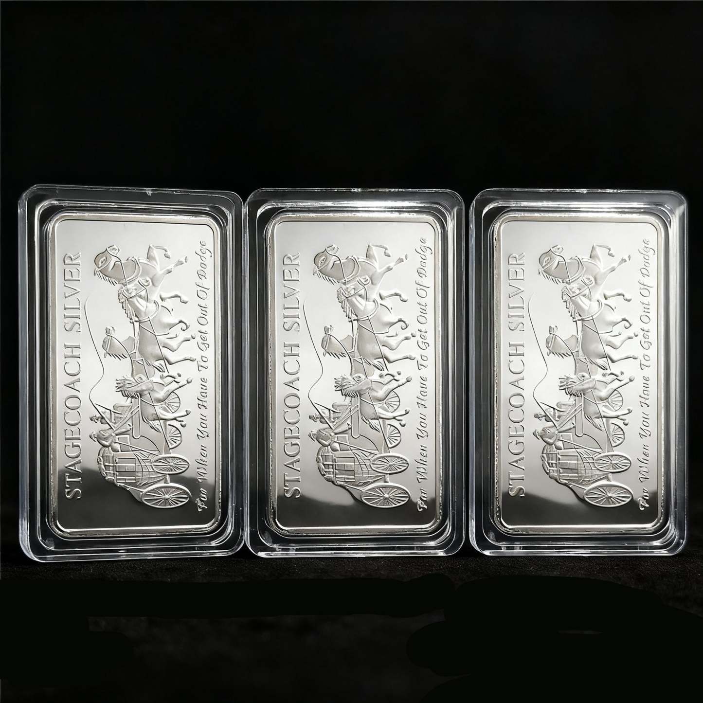 Stagecoach Silver Bar - 1/4 Divisible Bar