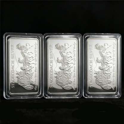 Stagecoach Silver Bar - 1/4 Divisible Bar