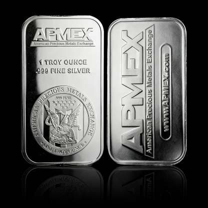 999 Fine Pure APMEX Silver Bar