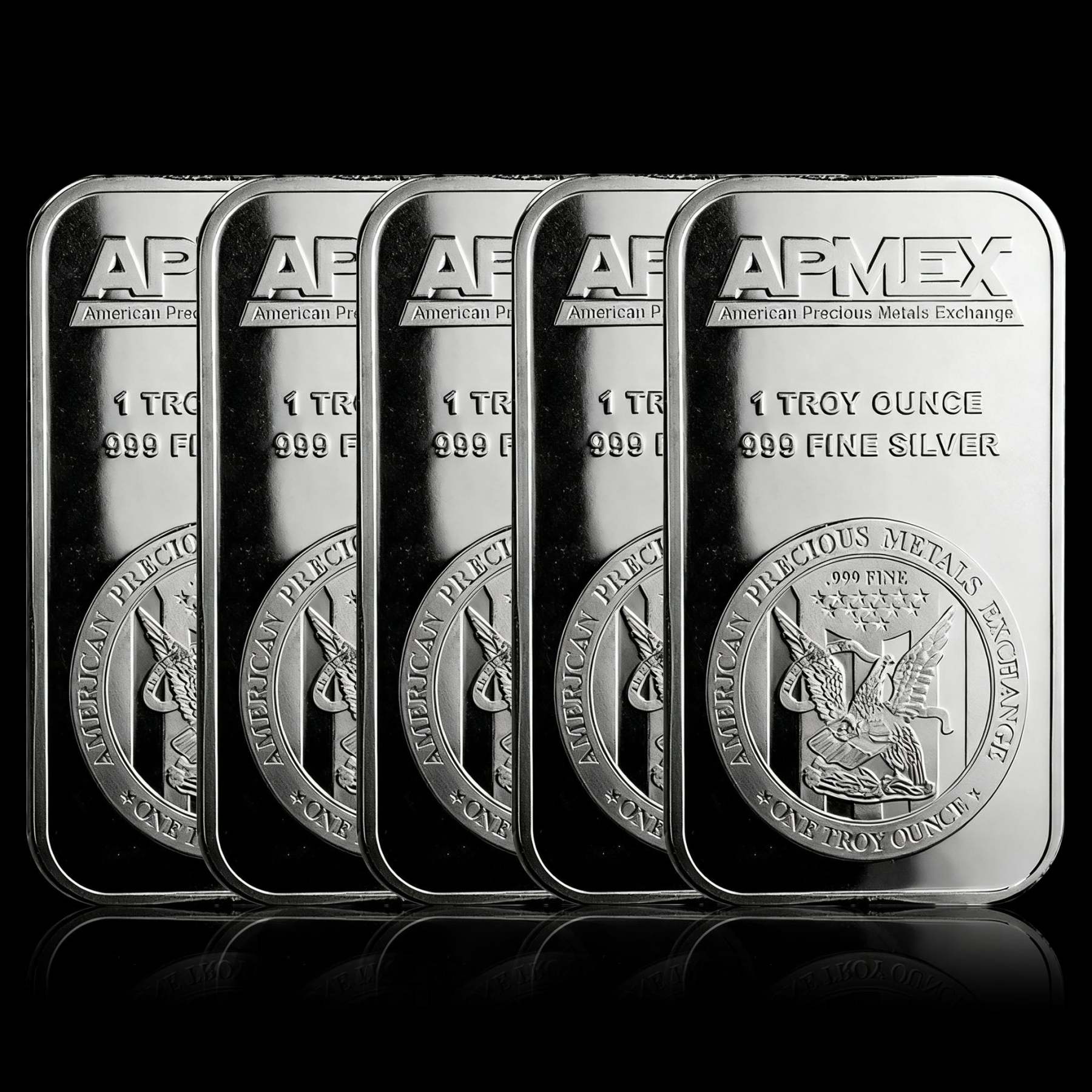 999 Fine Pure APMEX Silver Bar
