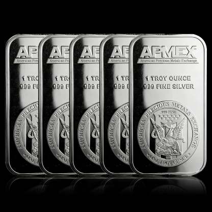 999 Fine Pure APMEX Silver Bar