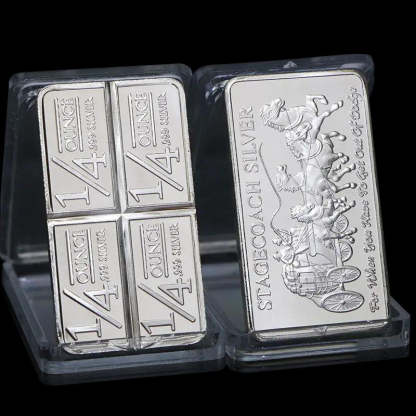Stagecoach Silver Bar - 1/4 Divisible Bar