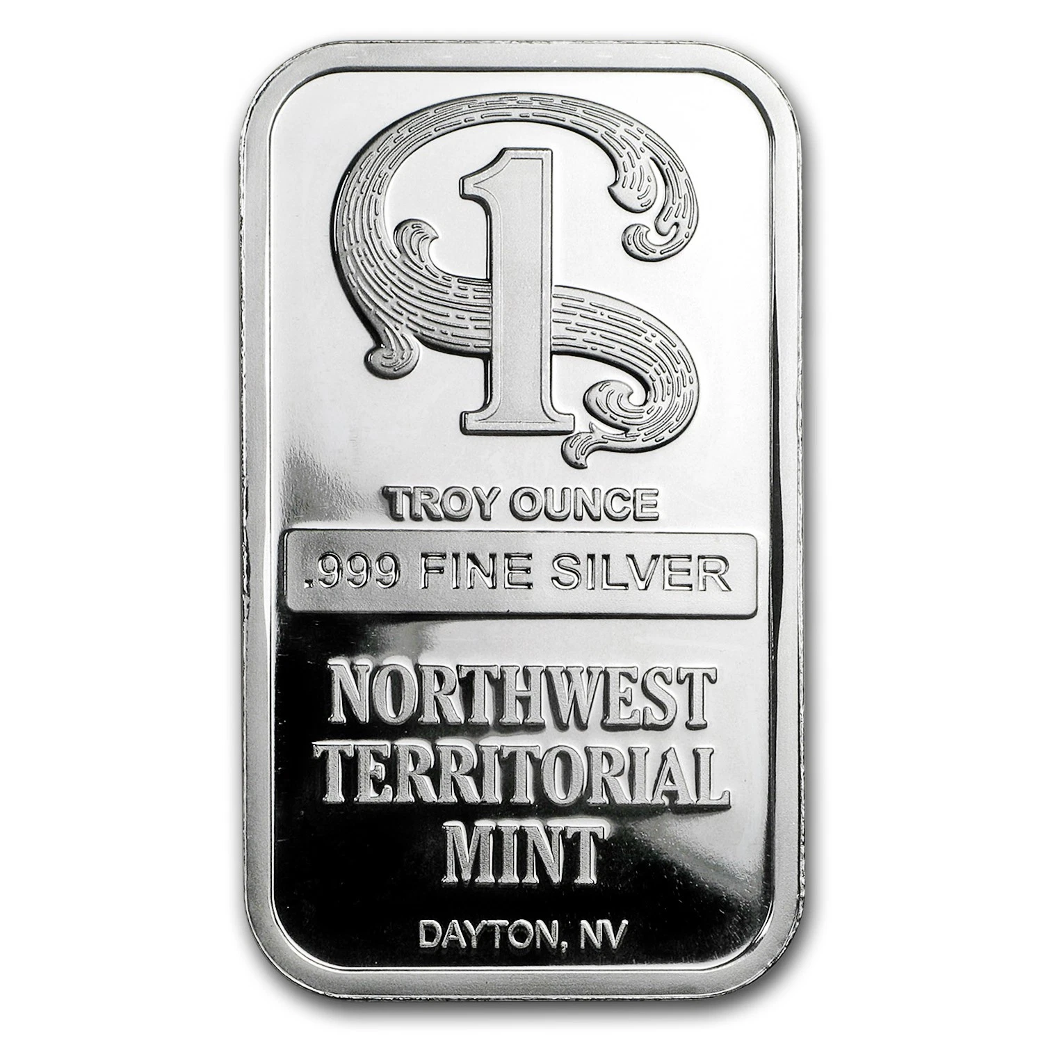 Northwest Territorial Mint - 1 Troy oz Pure .999 Fine Silver Bar In Capsule