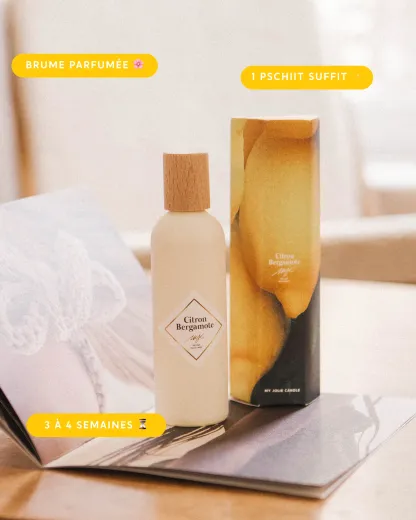 Brume d'ambiance Citron Bergamote
