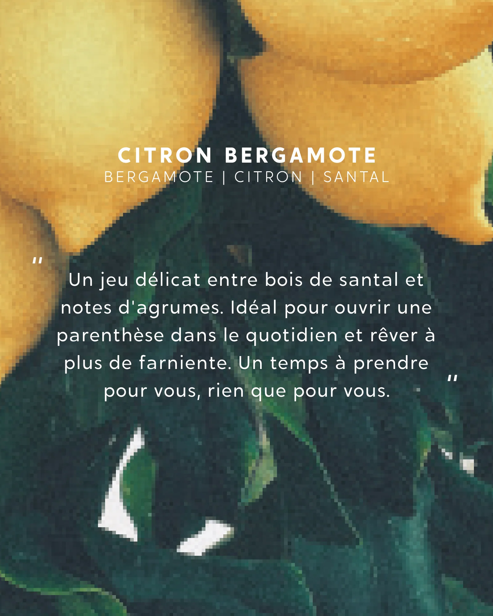 Brume d'ambiance Citron Bergamote