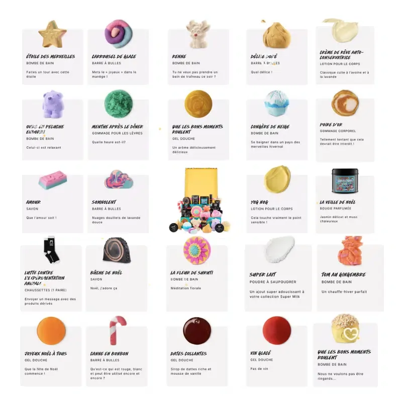 Lush Advent Calendar 2025