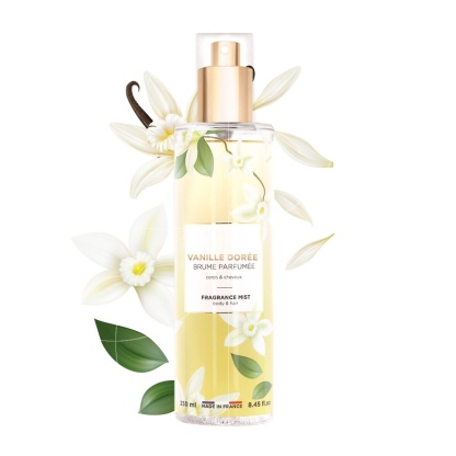 Vanille Dorée Brume Corps & Cheveux - 250 ml