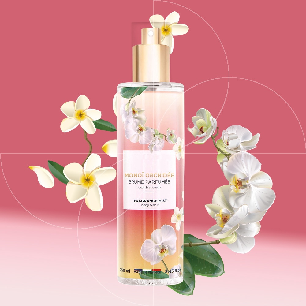 Monoï Orchidée Brume Corps & Cheveux - 250 ml