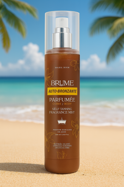 Brume auto-bronzante parfumée - Soleil Divin