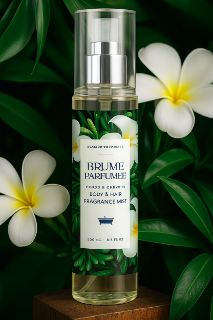 Brume Parfumée Musc Blanc 250ml - Sans Alcool