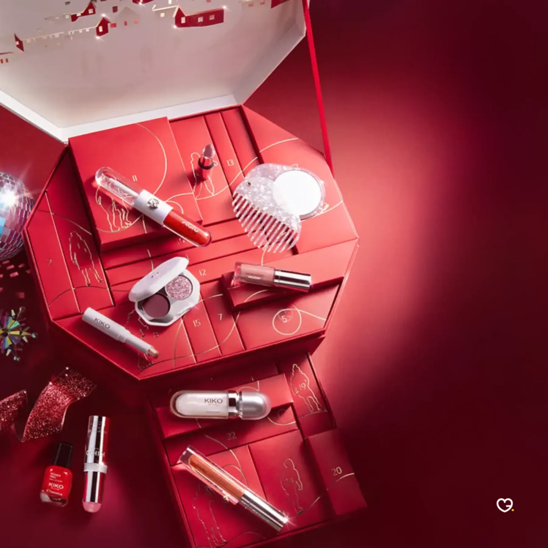 KIKO Snow-Kissed Calendrier de l’Avent 