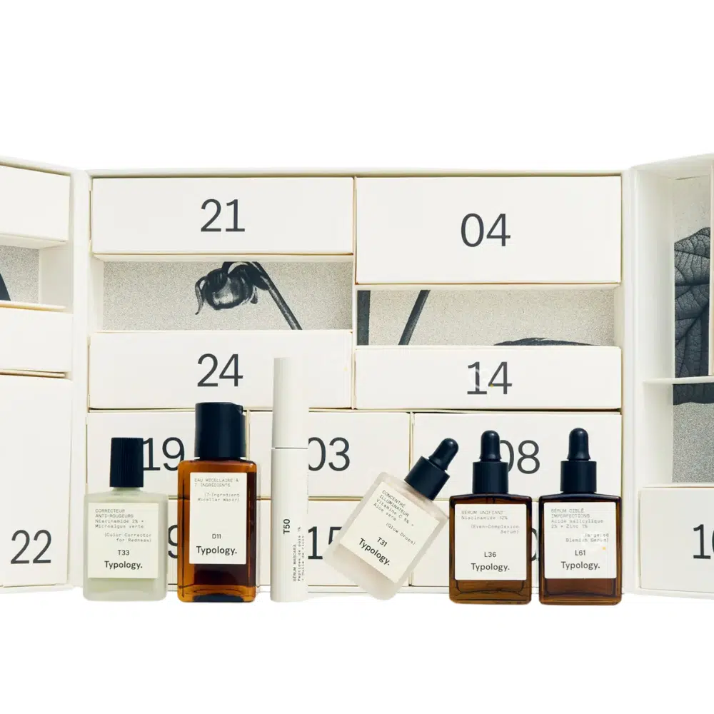 Typology Calendrier de l’Avent 2025