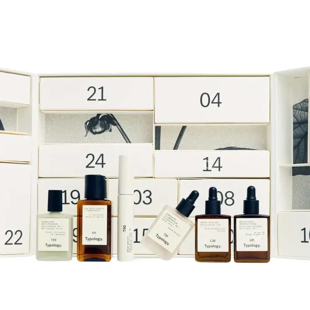 Typology Calendrier de l’Avent 2025