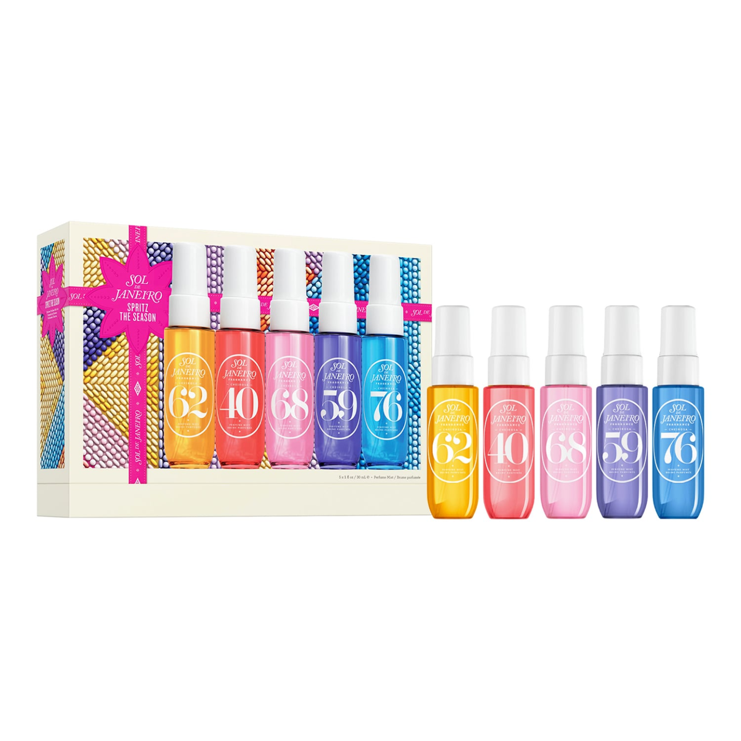 Sol De Janeiro Coffret De Brumes Parfumées Iconiques Cheirosa - Spritz The Season